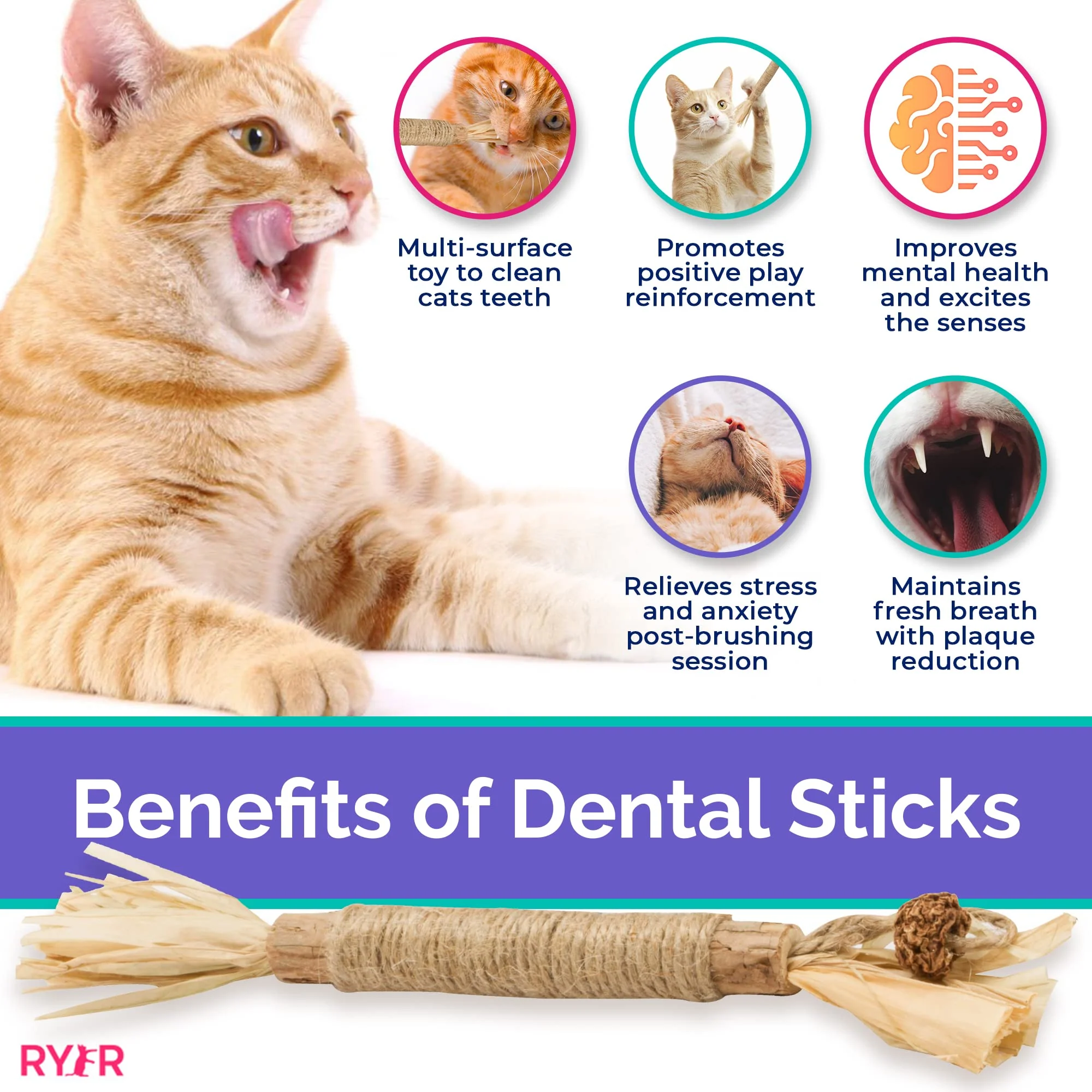 RYERCAT Silvervine Cat Dental Sticks (Germany) - Image 5
